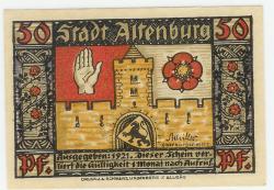 Altenburg - Stadt - 1921 - 50 Pfennig