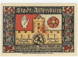 Altenburg - Stadt - 1921 - 50 Pfennig