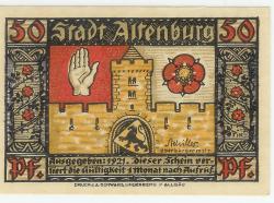 Altenburg - Stadt - 1921 - 50 Pfennig