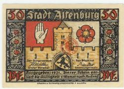 Altenburg - Stadt - 1921 - 50 Pfennig