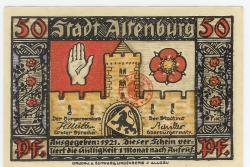 Altenburg - Stadt - 1921 - 50 Pfennig 