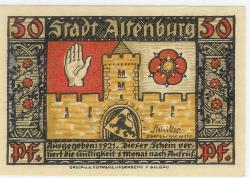 Altenburg - Stadt - 1921 - 50 Pfennig
