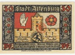 Altenburg - Stadt - 1921 - 50 Pfennig