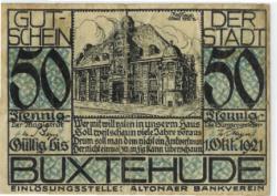 Altona - Altonaer Bankverein - - 1.10.1921 - 50 Pfennig