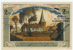 Altrahlstedt (heute: Hamburg) - Gemeinde - 15.10.1922 - 15.12.1922 - 2 Mark