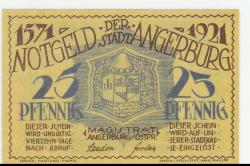 Angerburg - Stadt - 1921 - 25 Pfennig