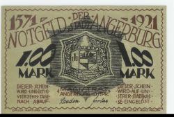 Angerburg - Stadt - 1921 - 1 Mark