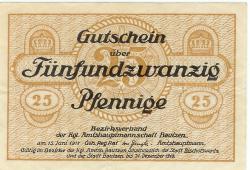Bautzen - Amtshauptmannschaft - 15.6.1917 - 31.12.1918 - 25 Pfennig 