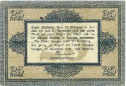 Bautzen - Stadt - 15.11.1918 - 31.12.1918 - 25 Pfennig