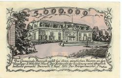 Benrath (heute: Düsseldorf) - Gemeinde - 7.9.1923 - 5 Millionen Mark