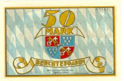 Berchtesgaden - Markt - 24.11.1922 - 50 Mark