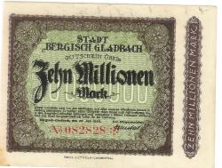 Bergisch Gladbach - Stadt - 20.7.1923 - 10 Millionen Mark