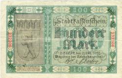 Berlin - Stadt - 11.10.1922 - 100 Mark 