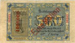 Berlin - Stadt - -- - 1 Million Mark
