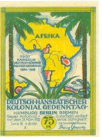Berlin - Deutsch-Hanseatischer Kolonial-Verein (Gedenktag) - 4.11.1921 - 31.3.1922 - 75 Pfennig