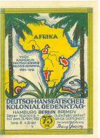 Berlin - Deutsch-Hanseatischer Kolonial-Verein (Gedenktag) - 4.11.1921 - 31.3.1922 - 75 Pfennig