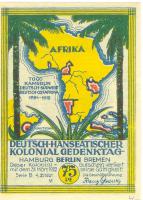 Berlin - Deutsch-Hanseatischer Kolonial-Verein (Gedenktag) - 4.11.1921 - 31.3.1922 - 75 Pfennig