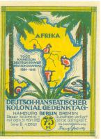 Berlin - Deutsch-Hanseatischer Kolonial-Verein (Gedenktag) - 4.11.1921 - 31.3.1922 - 75 Pfennig