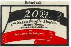 Berlin - Deutschnationale Volkspartei - -- - 20 Pfennig