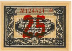 Bernburg - Stadt - 1.5.1920 - 25 Pfennig
