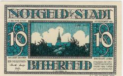 Bitterfeld - Stadt - Juni 1921 - 10 Pfennig