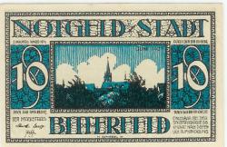 Bitterfeld - Stadt - Juni 1921 - 10 Pfennig
