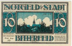 Bitterfeld - Stadt - Juni 1921 - 10 Pfennig