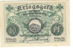 Blankenburg (Bad) - Stadt - 1919 - 31.12.1920 - 10 Pfennig 