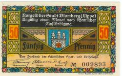 Blomberg - Stadt - -- - 50 Pfennig