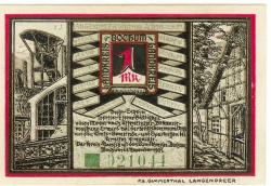 Bochum - Kreis - 1.11.1921 - 1 Mark