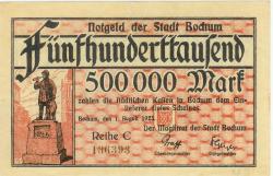 Bochum - Stadt - 1.8.1923 - 500000 Mark
