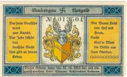 Bockenem - Rehmann, Heinrich, Buchdruckerei - - 31.12.1923 - 25 Pfennig