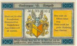 Bockenem - Rehmann, Heinrich, Buchdruckerei - - 31.12.1923 - 75 Pfennig
