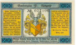Bockenem - Rehmann, Heinrich, Buchdruckerei - - 31.12.1923 - 1 Mark