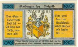 Bockenem - Rehmann, Heinrich, Buchdruckerei - - 31.12.1923 - 1 Mark