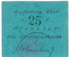 Bodenwerder - Sparkasse der Stadt - -- - 25 Pfennig