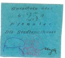 Bodenwerder - Sparkasse der Stadt - -- - 25 Pfennig