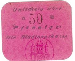 Bodenwerder - Sparkasse der Stadt - -- - 50 Pfennig