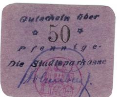 Bodenwerder - Sparkasse der Stadt - -- - 50 Pfennig