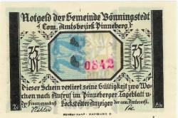 Bönningstedt - Gemeinde - -- - 75 Pfennig