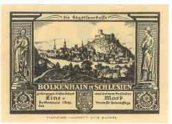 Bolkenhain (heute: PL-Bolkow) - Verein für Heimatpflege - -- - 1 Mark