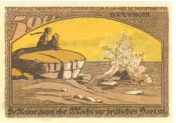 Boltenhagen - Badeverwaltung - - 31.5.1922 - 50 Pfennig