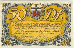 Bonn - Stadtsoldaten-Corps - 17.1922 - 31.7.1922 - 50 Pfennig