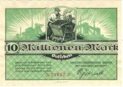 Borna - Braunkohlenwerke AG - -- - 10 Millionen Mark