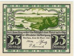 Bosau - Kirchspiel - 15.5.1921 - 25 Pfennig