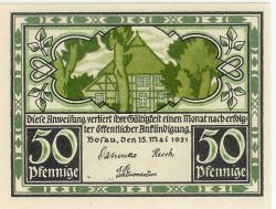 Bosau - Kirchspiel - 15.5.1921 - 50 Pfennig