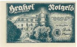 Brakel - Stadt - 1.6.1921 - 1.3.1922 - 50 Pfennig