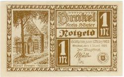 Brakel - Stadt - 1.6.1921 - 1.3.1922 - 1 Mark