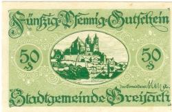 Breisach - Stadt - -- - 50 Pfennig