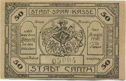Canth (heute: PL-Katy Wroclawskie) - Stadt - -- 50 Pfennig